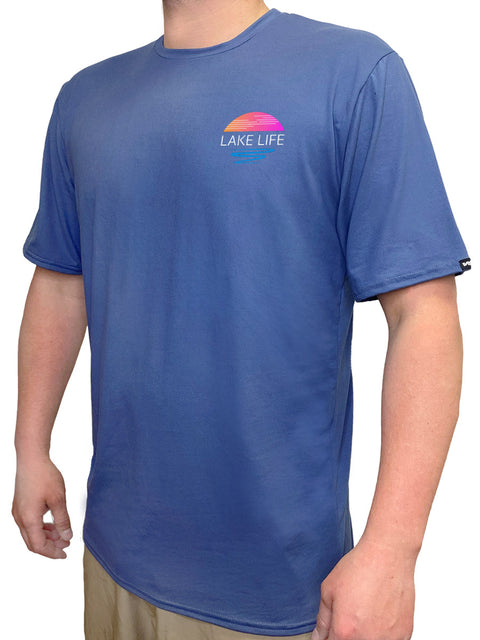 SoftTECH™ Short Sleeve Tee Lake Life Back