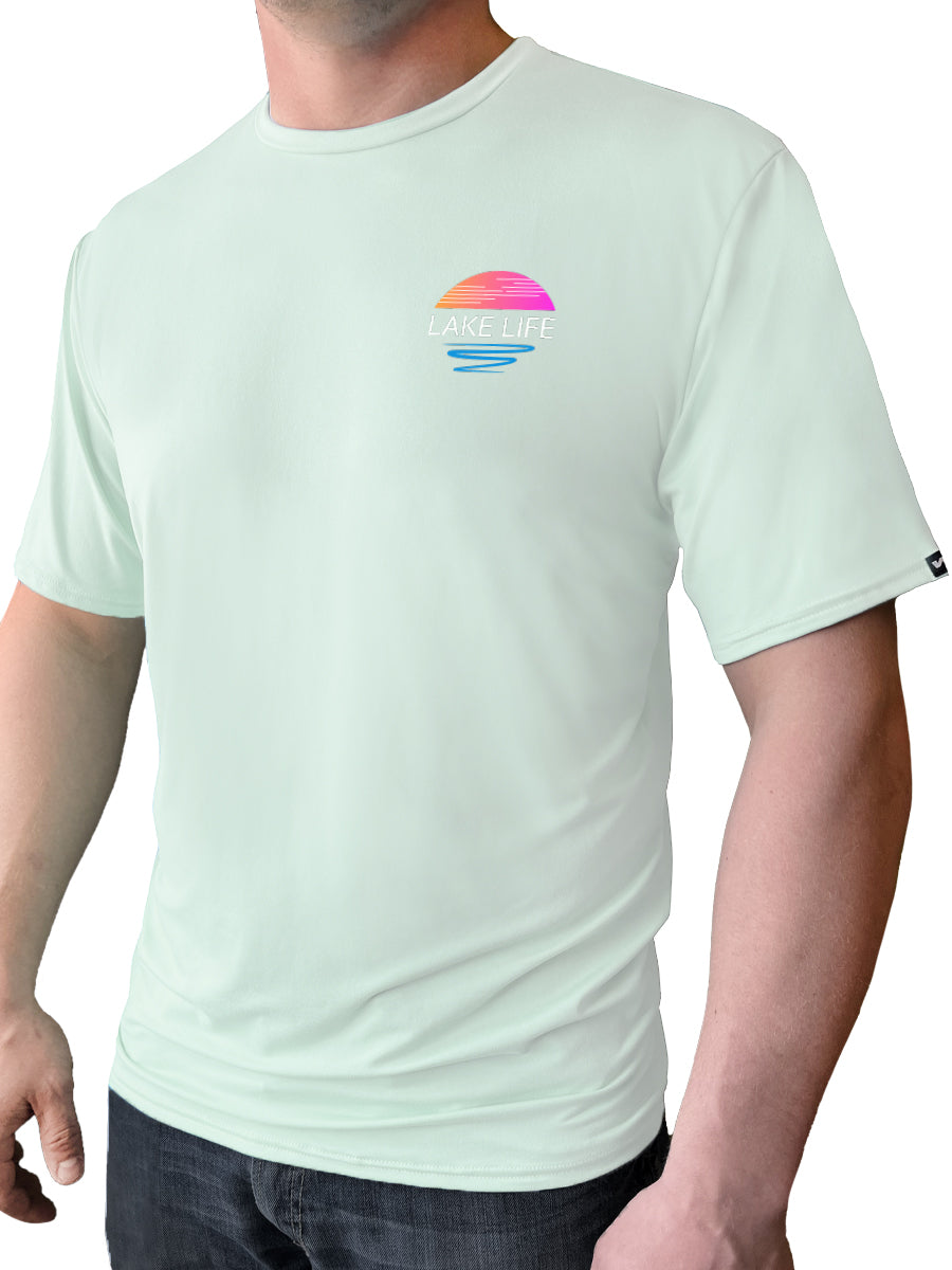 SoftTECH™ Short Sleeve Tee Lake Life Back