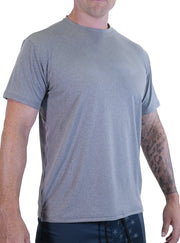 Heather Grey Flag SoftTECH™ Athletic Fit Tee