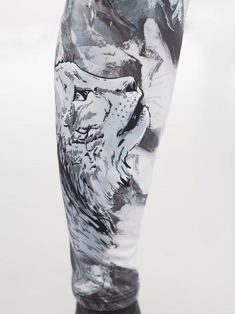 Carly Jo Mountain Bobcat Leggings Women&