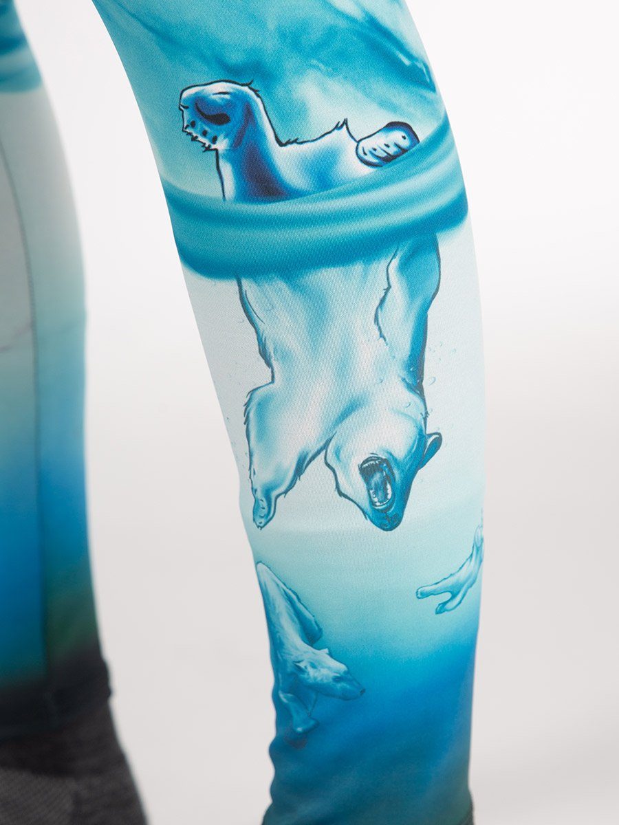 Carly Jo Polar Bear Leggings Women's Performance Gear WSI Sportswear 