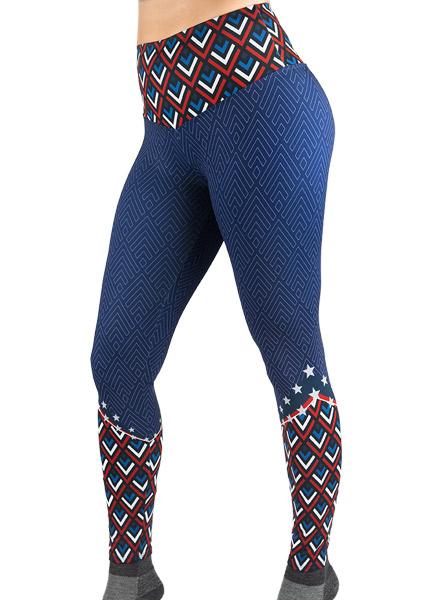 Women's Chevron Freedom Leggings Women's Performance Gear WSI Sportswear 