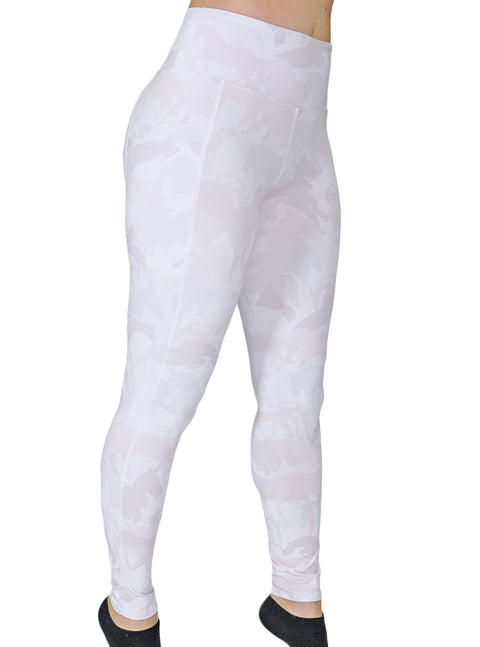 WELLINGTON PINK CAMO RIDING LEGGING