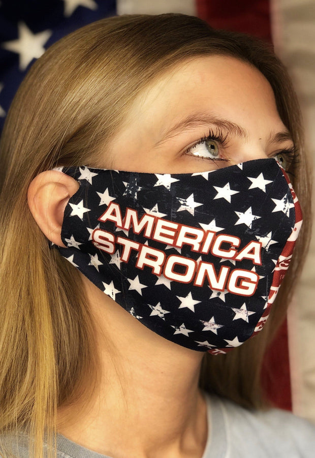 Contoured Protective Mask - America Strong WSI Sportswear 