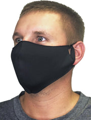 Contoured Protective Mask- Black WSI Sportswear 