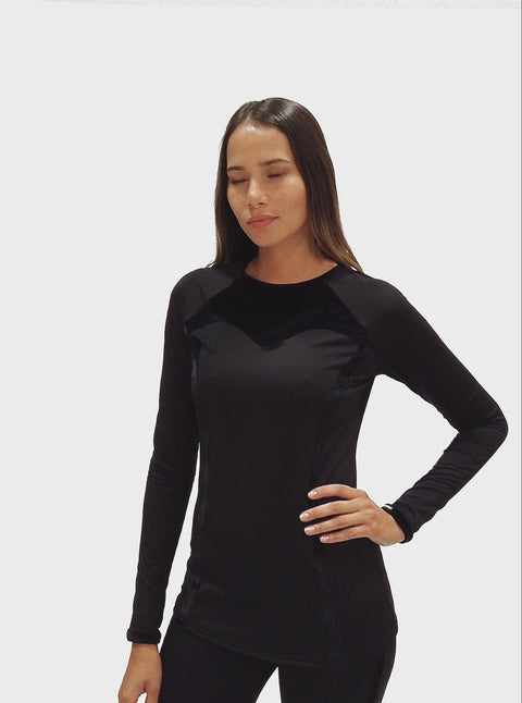 Fierce Velvet HEATR® Crew Neck