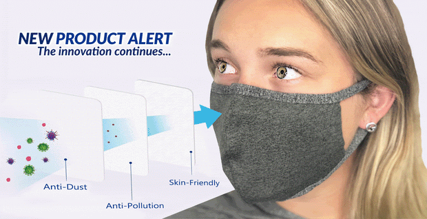 Protective Mask With Contoured Nose Piece WSI Sportswear 