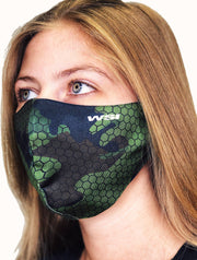 Contoured Protective Mask - Hexacamo WSI Sportswear 