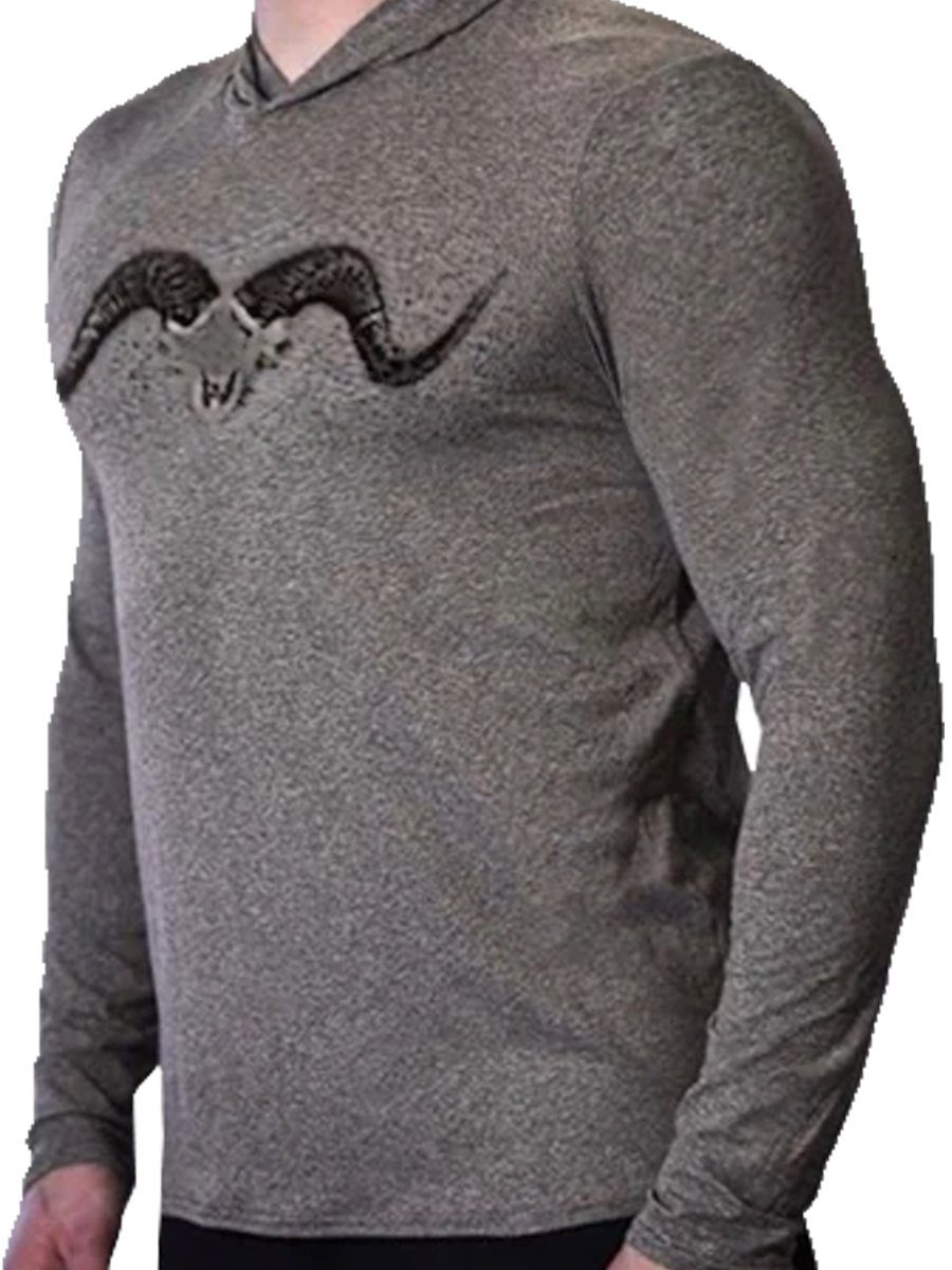 SoftTECH™ Sheep Skull Lightweight Hoodie WSI Sportswear 